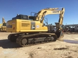 Back corner of used Komatsu